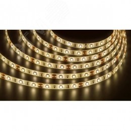 Лента светодиодная 4.8Вт/м 12В 3000К IP65 60LED/м NLS-3528 5м