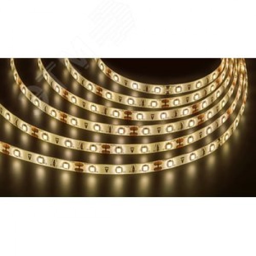 Лента светодиодная 4.8Вт/м 12В 3000К IP65 60LED/м NLS-3528 5м