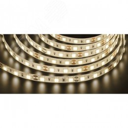 Лента светодиодная 14.4Вт/м 12В 3000К IP20 60LED/м NLS-5050 5м