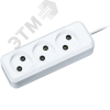 Удлинитель 71 449 NPE-S1-03-300-X-2x0.75 без заземления 3 гнезда 3м 6А ПВС 2х0.75