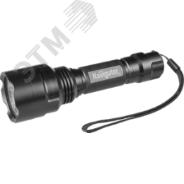 Фонарь светодиодный NPT-P03-18650 1 LED CREE 10Вт аккумуляторный металл