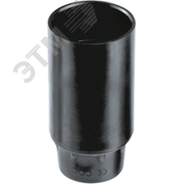 Патрон подвесной Е14 карболитовый черный