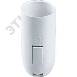 Патрон подвесной Е14 пластик белый