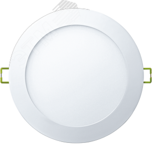 Светильник светодиодный ДВО-18w 4000К 1300Лм slim белый