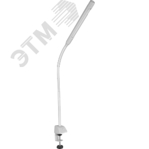 Светильник настольный светодиодный NDF-С007-7W-6K-WH-LED на струбцине белый