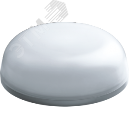 Светильник светодиодный ДБП-6w с оптико-акустическим датчиком 4000K 450 Лм круглый пластиковый IP54 белый