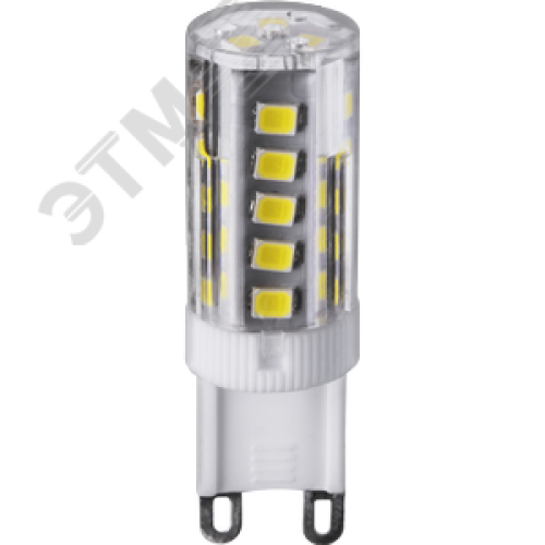 Лампа светодиодная LED 3вт 230в G9 белый капсульная