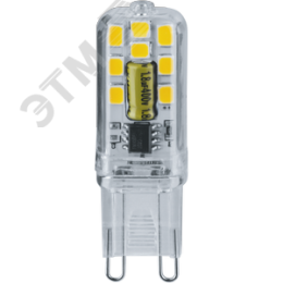 Лампа светодиодная LED 3вт 230в G9 тепло-белый капсульная