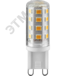 Лампа светодиодная LED 5вт 230в G9 тепло-белый капсульная