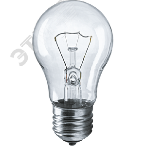 Лампа накаливания ЛОН 75 Вт A55 230 В E27