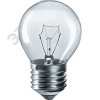 Лампа накаливания декоративная ДШ 60вт Р45 230в Е27 (шар)