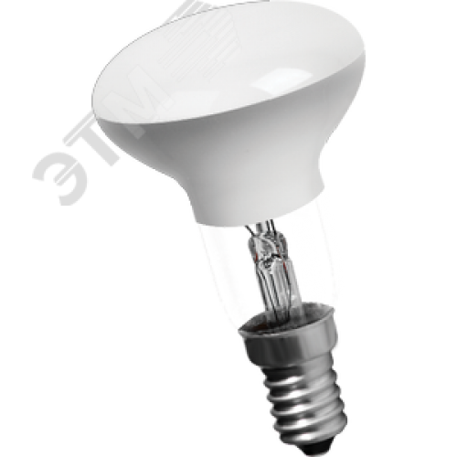 Лампа накаливания зеркальная ЗК 60вт R50 230в Е14 матовая