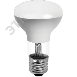 Лампа накаливания зеркальная ЗК 60вт R63 230в Е27 матовая