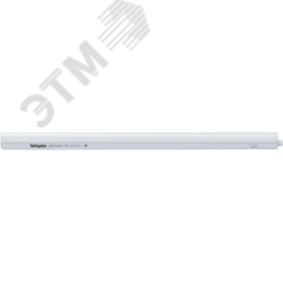 Светильник светодиодный ДПО-7w 4000K 485Лм пластик T5 IP33 с выключателем шнур