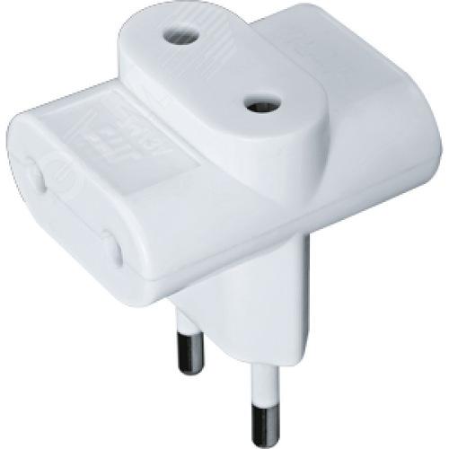 Разветвитель 3 гнезда без заземления NAD-FT-3X-WH