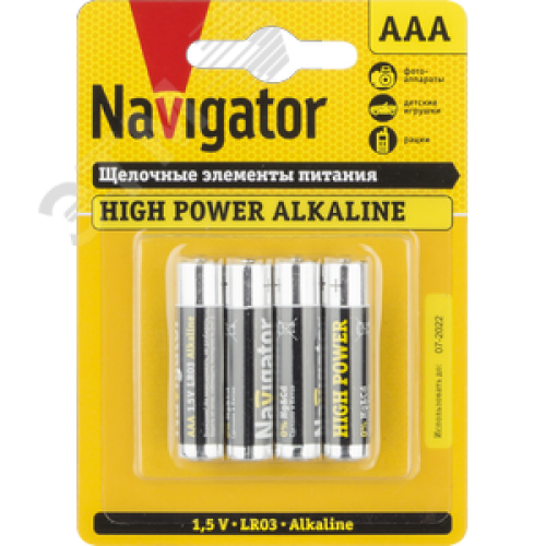 Батарейка NBT-NE-LR03-BP4