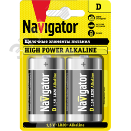 Батарейка NBT-NE-LR20-BP2