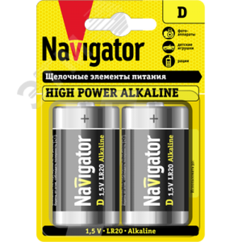 Батарейка NBT-NE-LR20-BP2