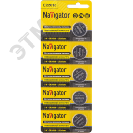 Батарейка NBT-CR2016-BP5