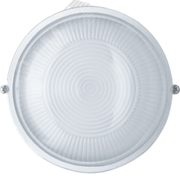 Светильник НПП-60w термостойкий круглый без решетки IP54 белый