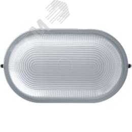 Светильник НПП-100w термостойкий овальный без решетки IP54 белый