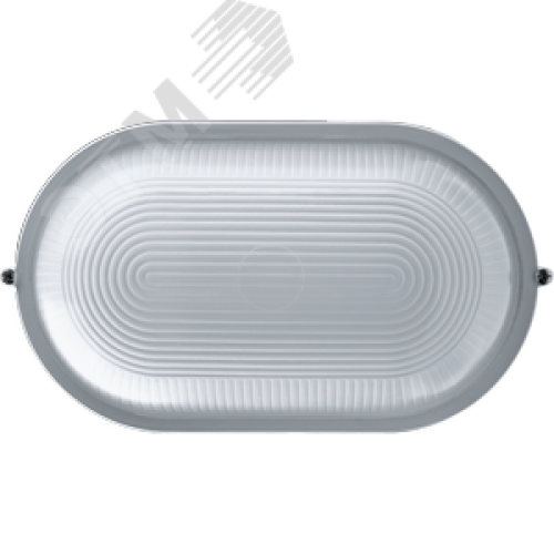 Светильник НПП-100w термостойкий овальный без решетки IP54 белый