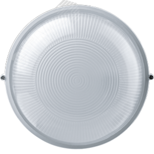 Светильник НПП-100w термостойкий круглый без решетки IP54 белый