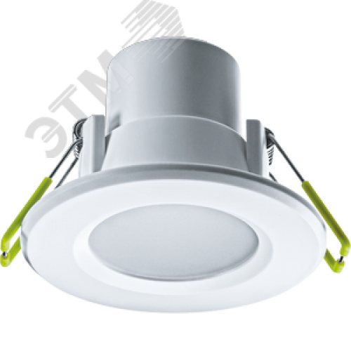 Светильник светодиодный ДВО-5Вт 3000К 350Лм белый IP44