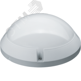 Светильник светодиодный ДБП-13w 4000K 1235 Лм круглый пластиковый IP65 белый