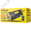 Фонарь светодиодный NPT-SP37-ACCU прожектор/кемпинг 1 LED, 10 Вт+60 COB, 6Вт