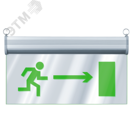 Светильник аварийный светодиодный NEF-24 3 Вт, 3ч двусторонний постоянный IP20