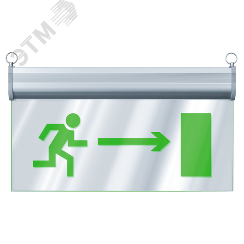 Светильник аварийный светодиодный NEF-24 3 Вт, 3ч двусторонний постоянный IP20