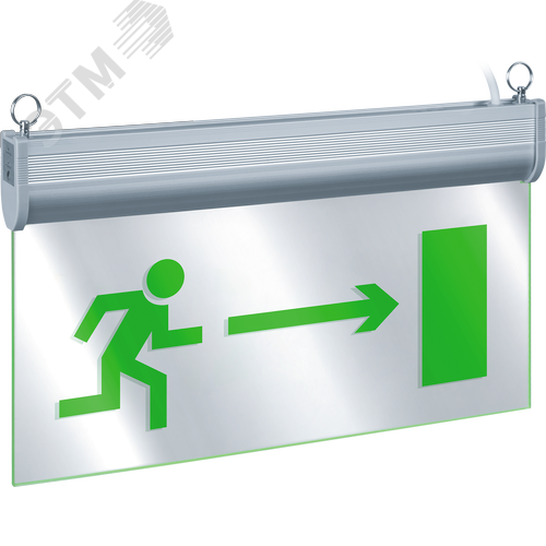 Светильник аварийный светодиодный NEF-24 3 Вт, 3ч двусторонний постоянный IP20
