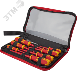 Отвертка 80 282 NHT-Оtd01-H8 (диэлектрическая, набор 8 шт.)