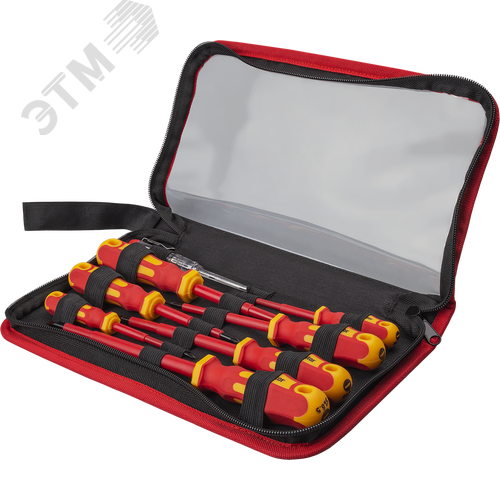 Отвертка 80 282 NHT-Оtd01-H8 (диэлектрическая, набор 8 шт.)