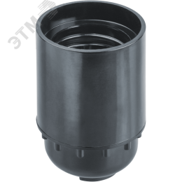 Патрон подвесной Е27 карболитовый черный