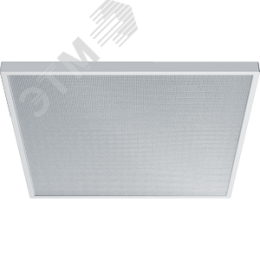 Светильник светодиодный ДВО-36w 595х595х30 4000К 3700Лм микропризма