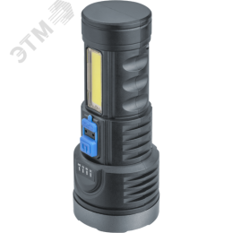 Фонарь светодиодный NPT-CP28-ACCU для работы 1 LED, 1В + 1 СОВ, 3Вт