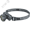 Фонарь светодиодный NPT-H42-ACCU 1LED, 1Вт + 1COB, 3Вт налобный аккумуляторный