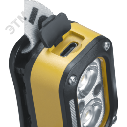 Фонарь светодиодный NPT-H43-ACCU 1LED белый, 3 Вт + 1 LED желтый, 3Вт налобный аккумуляторный