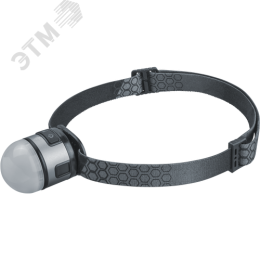 Фонарь светодиодный NPT-H47-ACCU 1 LED, 3 Вт + 1 COB, 1 Вт налобный аккумуляторный