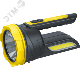 Фонарь светодиодный NPT-SP35-ACCU прожектор/кемпинг 1 Osram LED, 5 Вт + 1 COB, 4,2 Вт