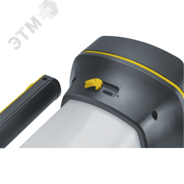 Фонарь светодиодный NPT-SP38-ACCU прожектор/кемпинг 1 LED, 10 Вт + 34 SMD,6 Вт