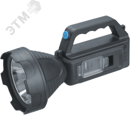 Фонарь светодиодный NPT-SP40-ACCU прожектор/кемпинг 1 LED, 3Вт + 1 COB, 5Вт
