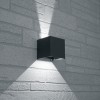 Светильник светодиодный уличный ДБУ-2х3w вверх/вниз 4000K IP54 черный