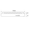 Светильник аварийный светодиодный LEDх22 5ч постоянный IP20