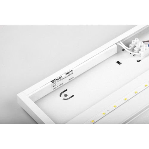 Панель светодиодная ДВО-36w 595х595х19 4000K 3 100Лм призма IP40 LED