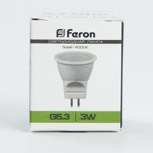 Лампа светодиодная LED 3вт 230в G5.3 MR11 белый