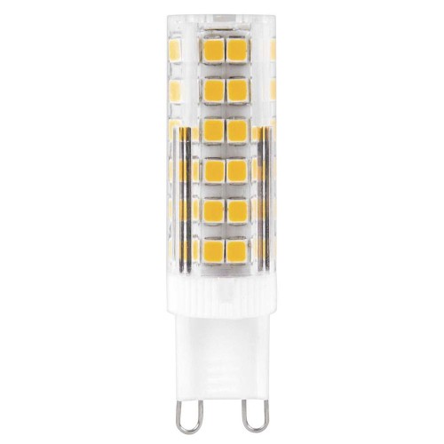 Лампа светодиодная LED 7вт 230в G9 теплый капсульная