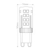Лампа светодиодная LED 5вт 230в G9 белый капсульная